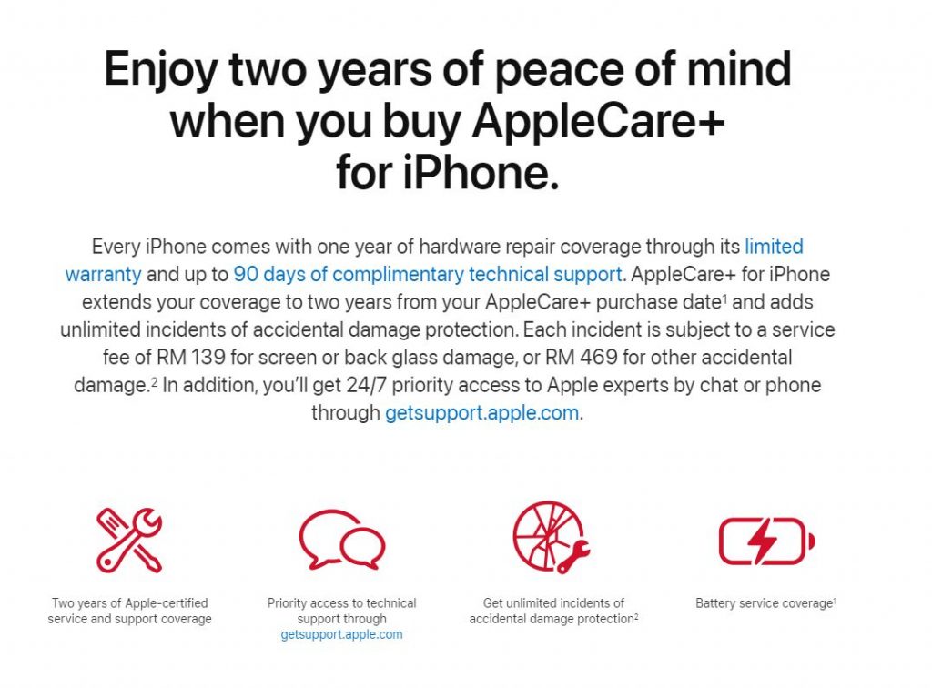applecare+ now available for iphone, apple watch and airpods in malaysia