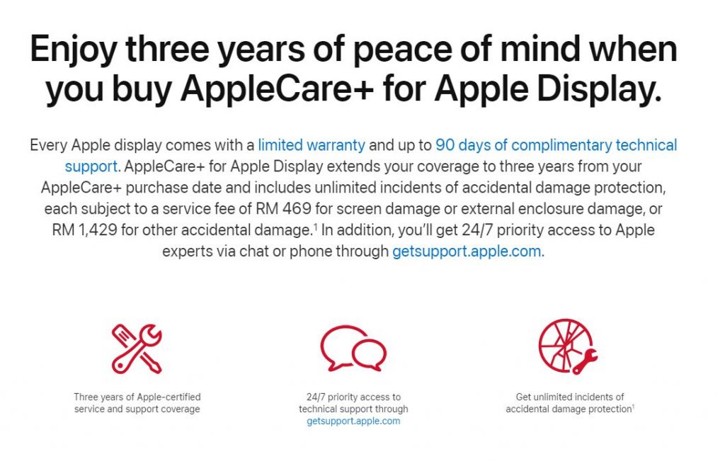 applecare+ now available for iphone, apple watch and airpods in malaysia