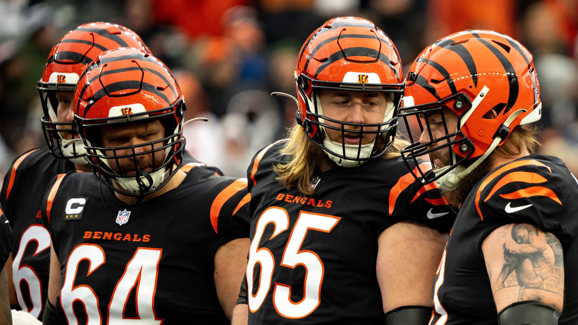 Bengals Offensive Line Ends 2023 Season Ranked 26th By PFF