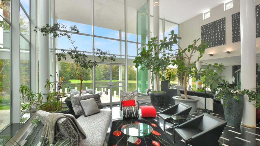 look inside: $3.9 million modernist ohio home with 1980s flair