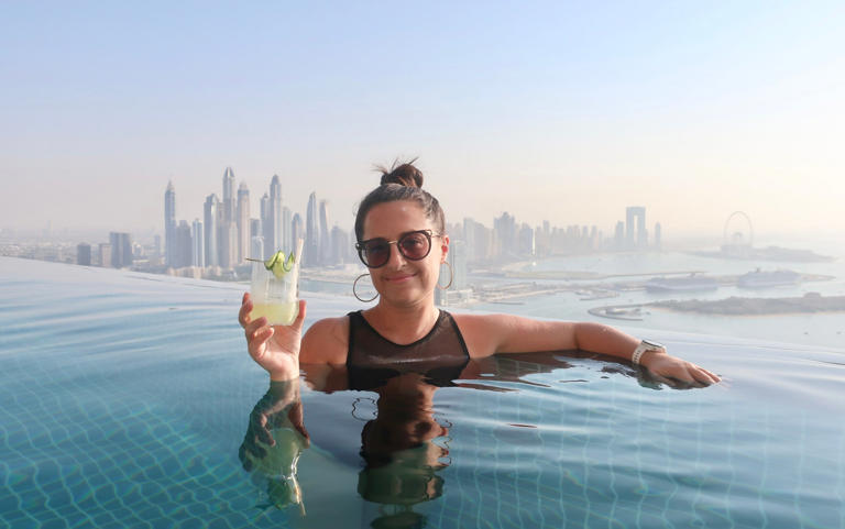 Sarah Hedley Hymers, who lives in Dubai