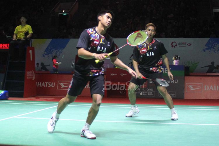 hasil indonesia masters 2024 - duo menara china nyaris dipermalukan, sensasi sabar/reza terhenti