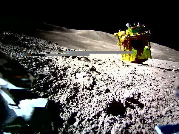 görüntüler geldi: japonya’nın uzay aracı ay’da ters duruyor
