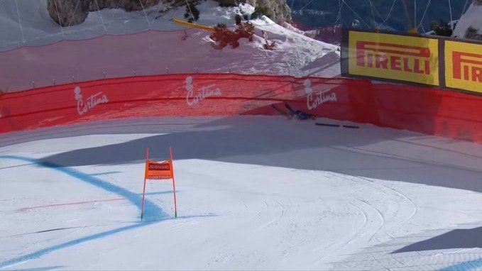 ski-star shiffrin in cortina schwer gestürzt