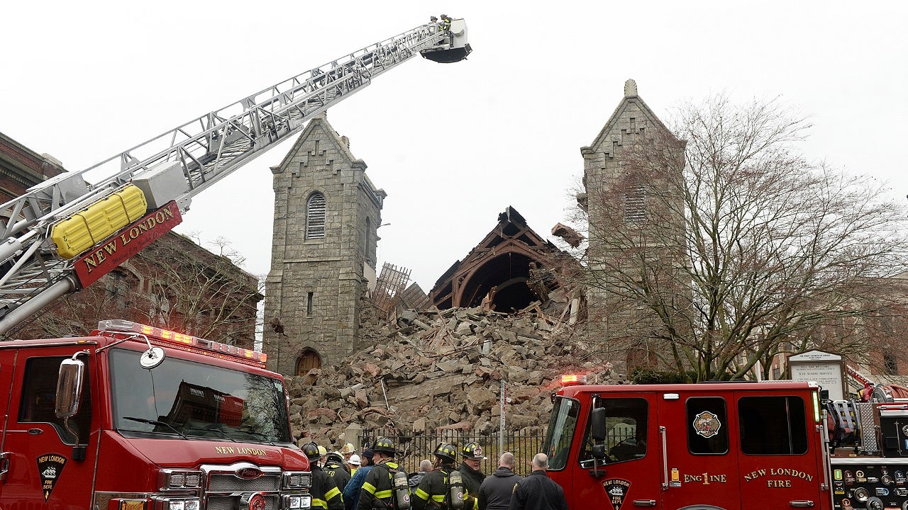 New London Connecticut Church Collapse Caught On Video   BB1hj9lM.img