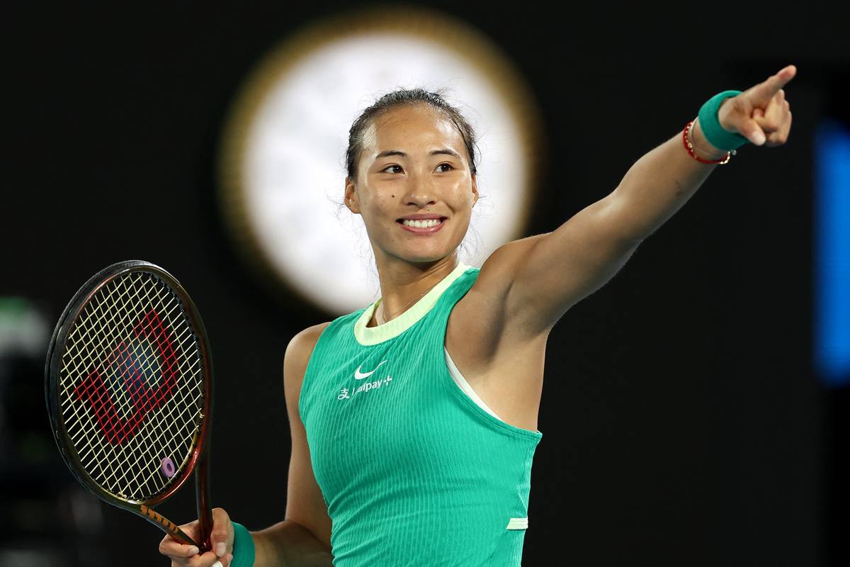 a honestidade e talento de qinwen zheng, finalista do open da austrália e a face que o ténis chinês deve mostrar ao mundo