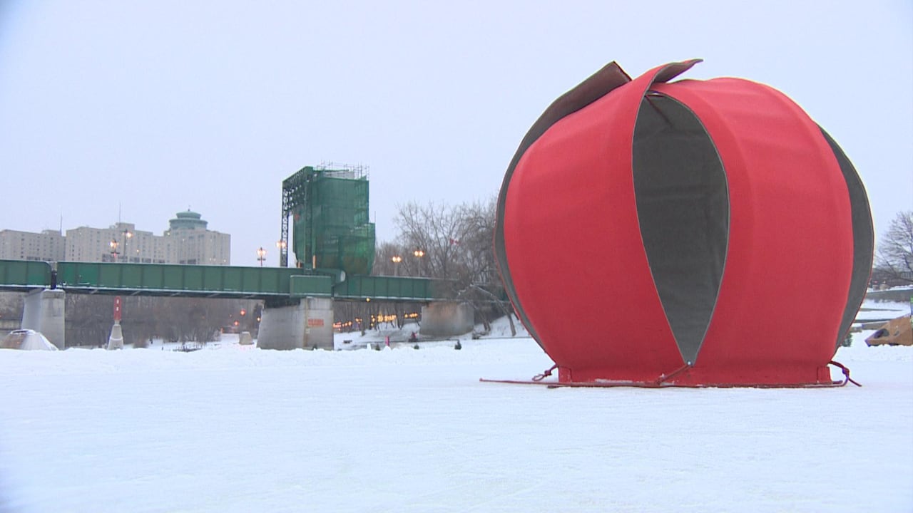 warming hut designers offer visitors creative ways to stay cozy at the forks