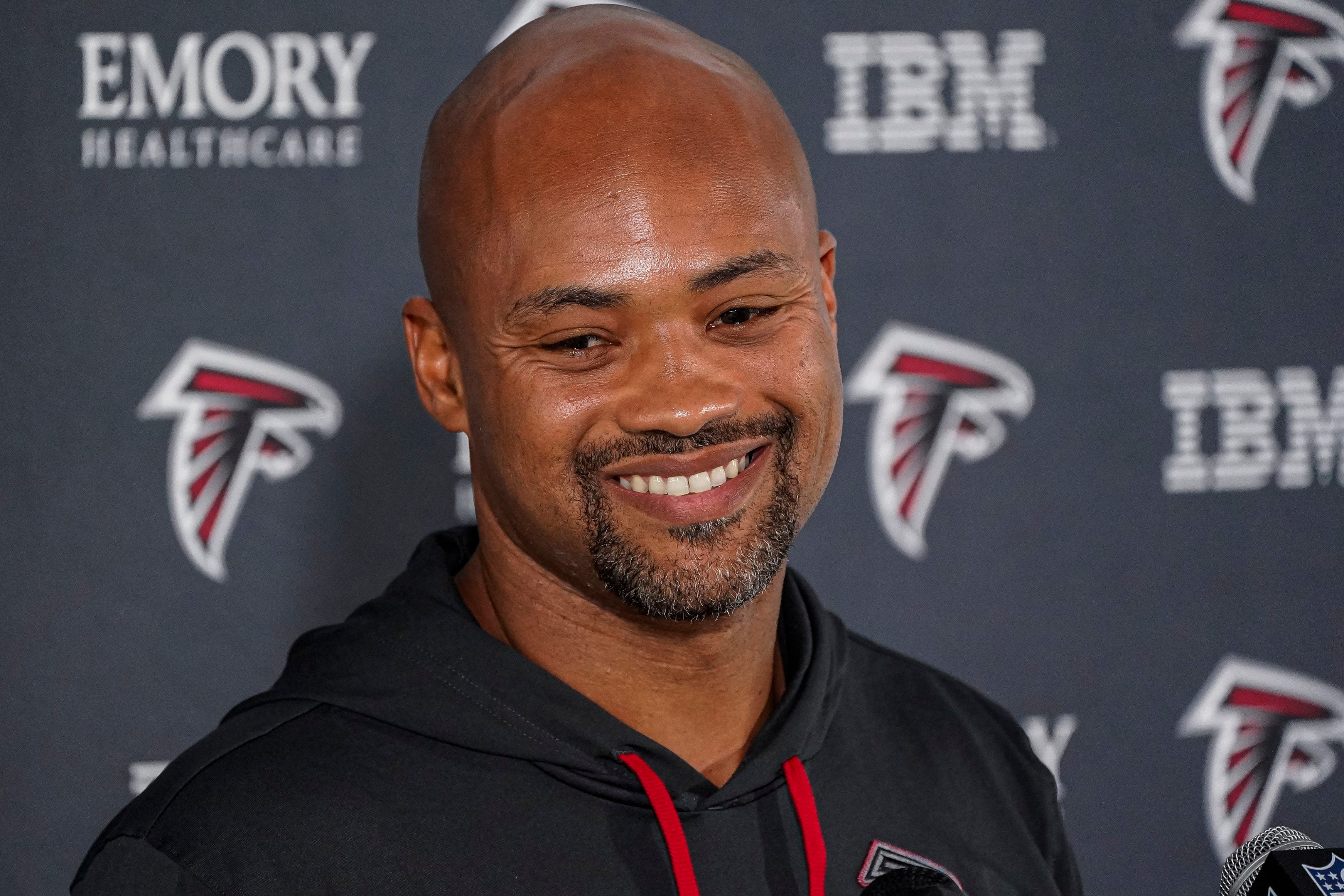 10 Quotes From Falcons Head Coach Raheem Morris' Press Conference