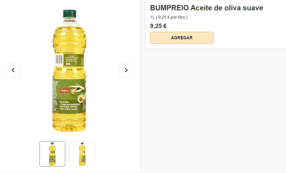 uno de los supermercados más conocidos escandaliza a sus clientes por el precio del aceite de oliva de marca blanca