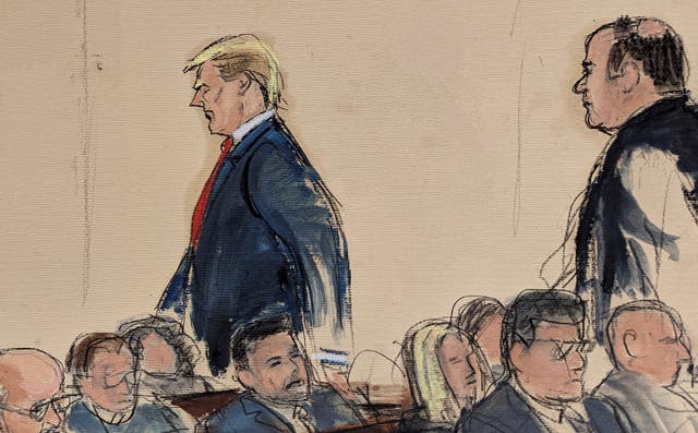 jury begins deliberations in defamation case after trump walks out