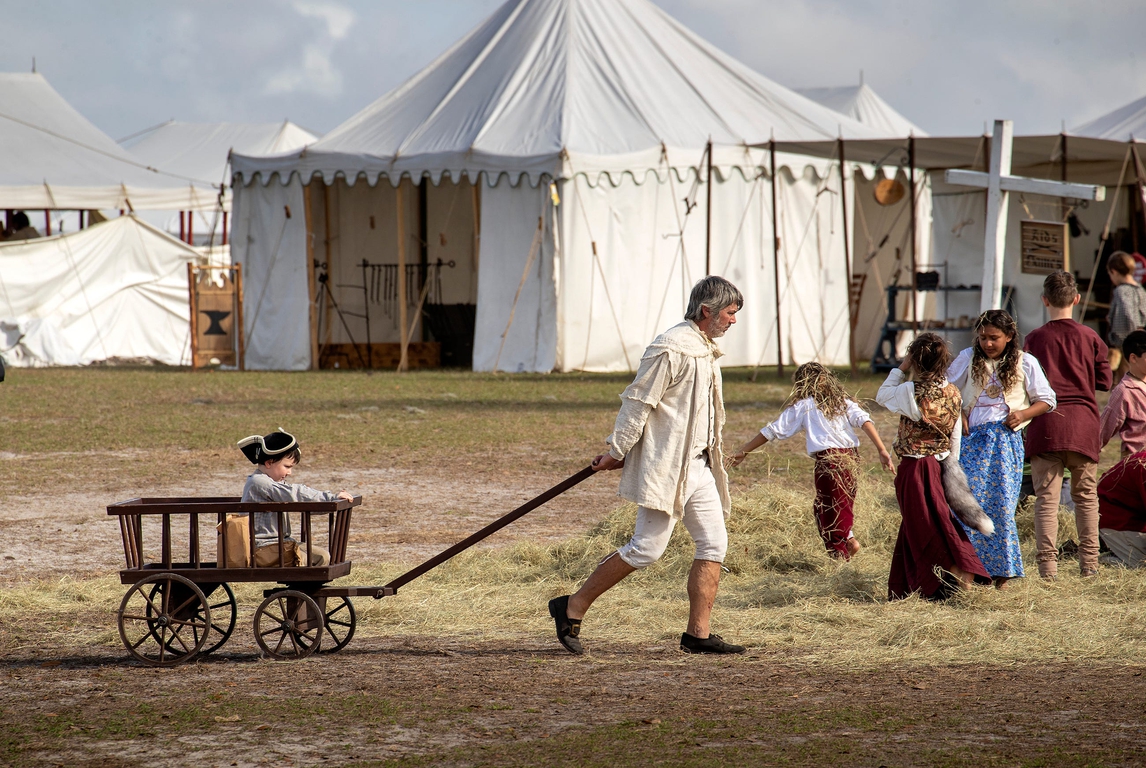 The 2024 Alafia River Rendezvous begins in Homeland, Florida