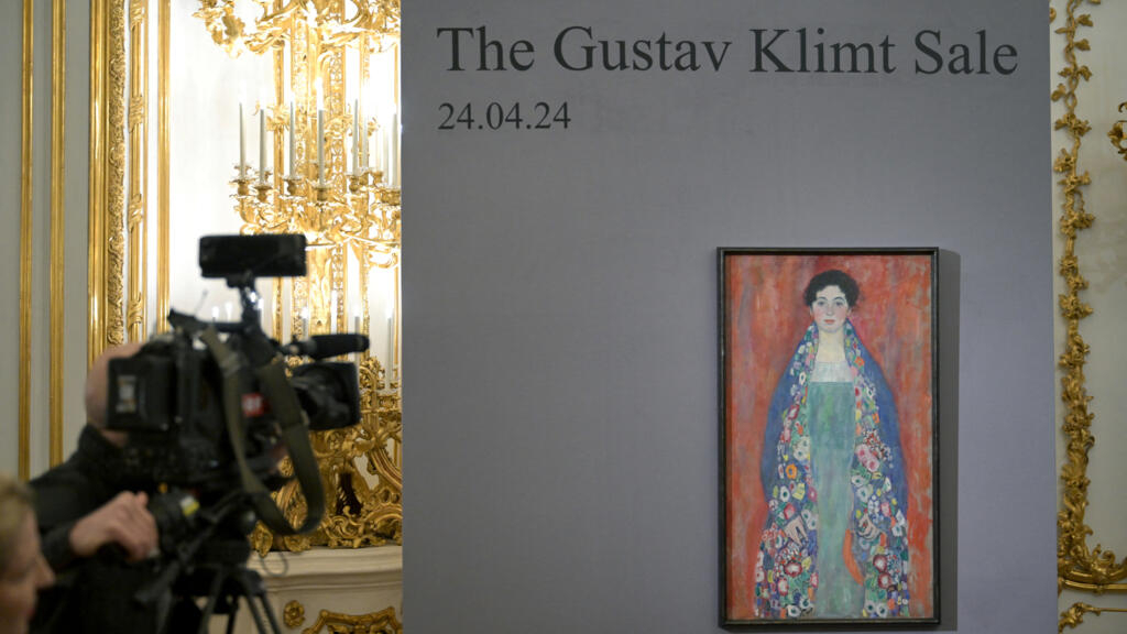 klimt painting lost for nearly a century resurfaces in austria, to be auctioned