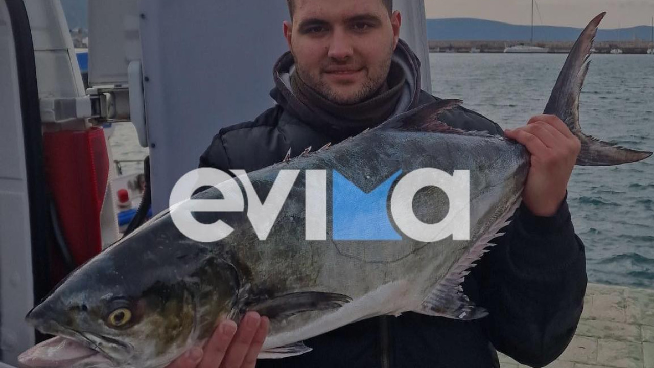 viral ψαριά: μια… λίτσα σχεδόν 8 κιλών στην εύβοια