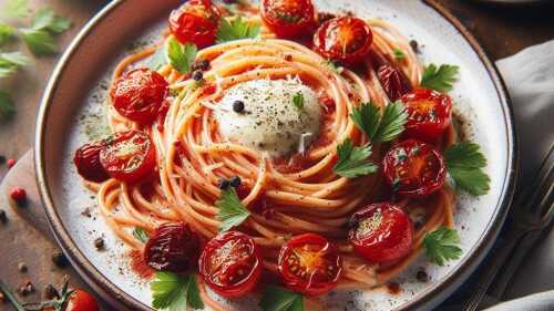 espagueti rojo con queso: receta fácil y sabrosa