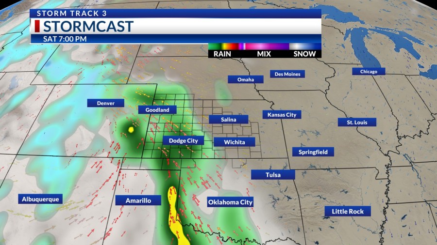 Storm Track 3 Forecast: Spotty Rain Overnight South, Warming Next Week