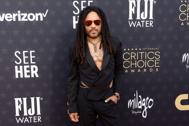 lenny kravitz will receive the people's music icon award at 2024 people's choice awards