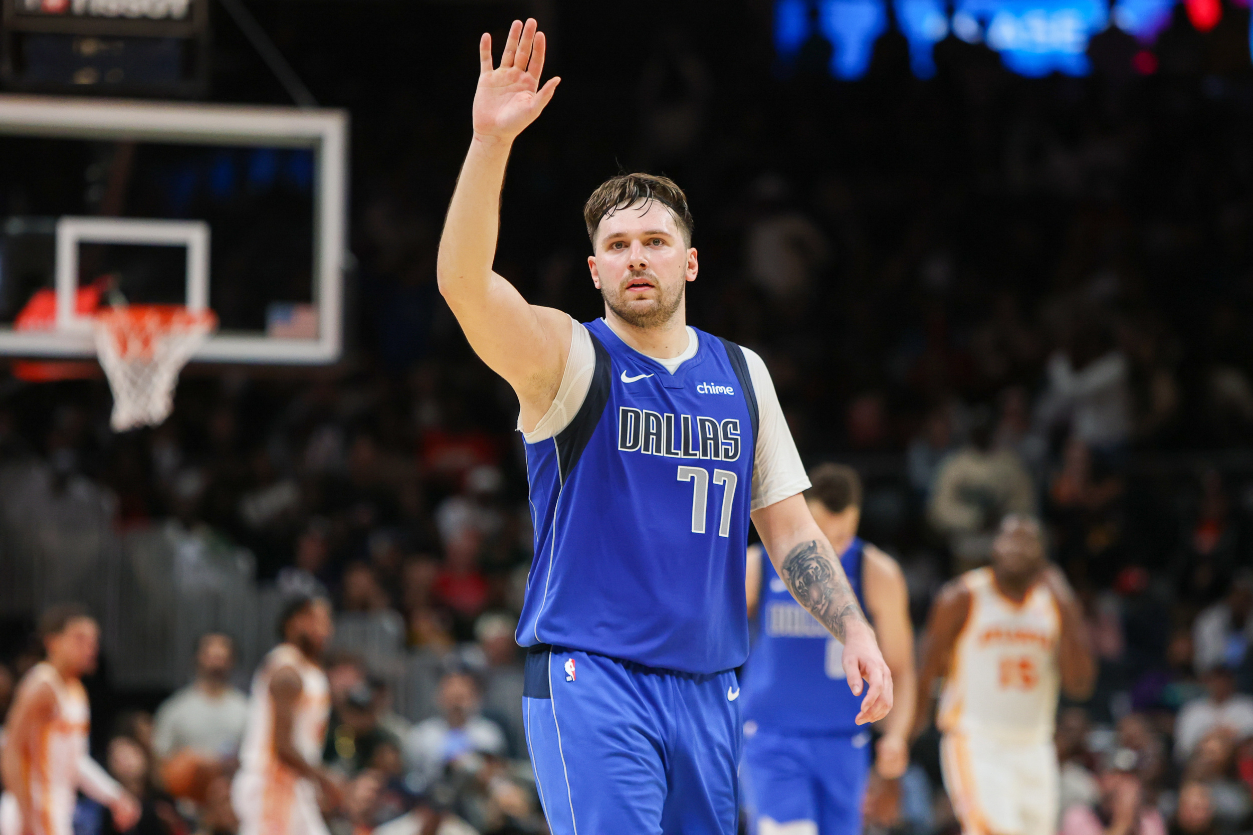 watch: luka doncic joins legendary club with 73-point game
