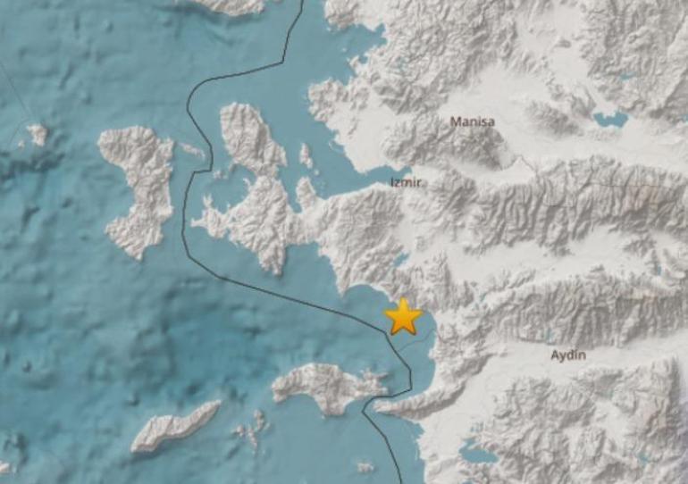 i̇zmirde 5.1 büyüklüğünde deprem! afad açıkladı, çevre illerde de hissedildi