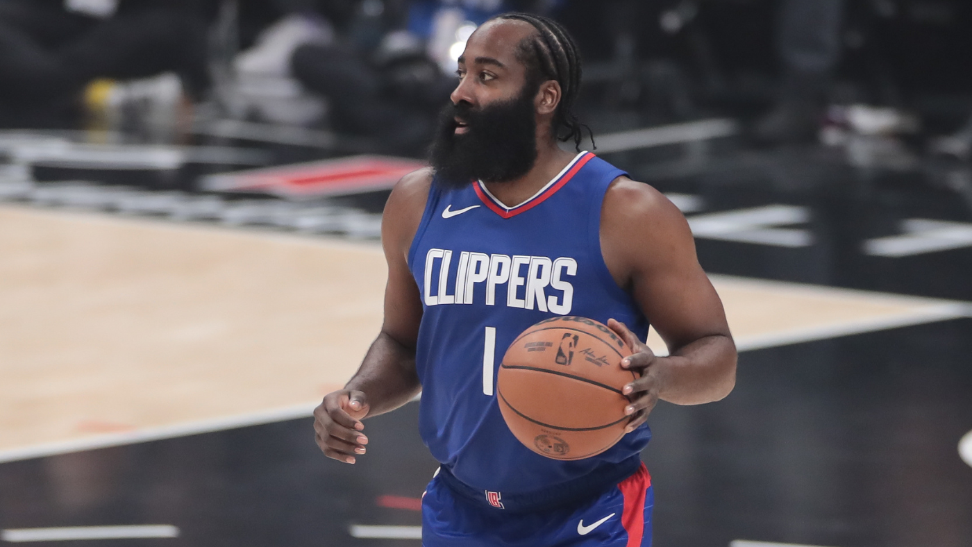 james harden injured lakers' cam reddish with 'landing space' gimmick that is supposed to be illegal