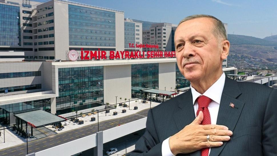 bayraklı şehir hastanesi açılıyor... başkan erdoğan törene katılacak