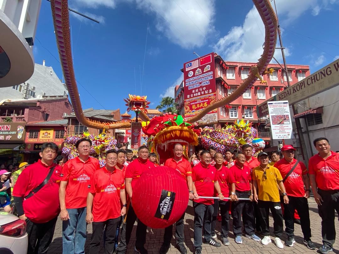 melaka to usher in the lunar new year with a 179m-long dragon lantern at jonker walk