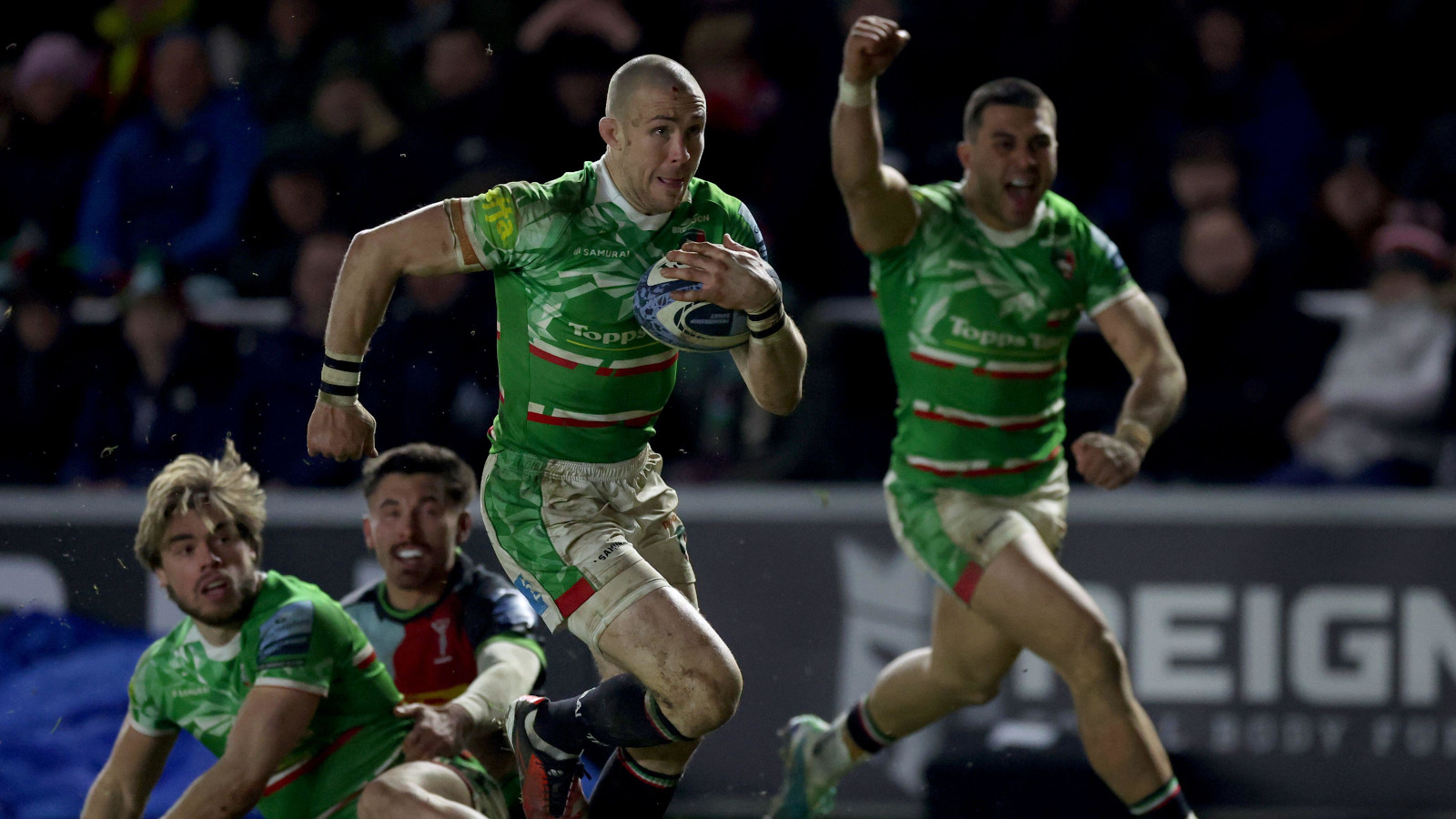mike brown comes back to haunt harlequins as leicester tigers claim dramatic win