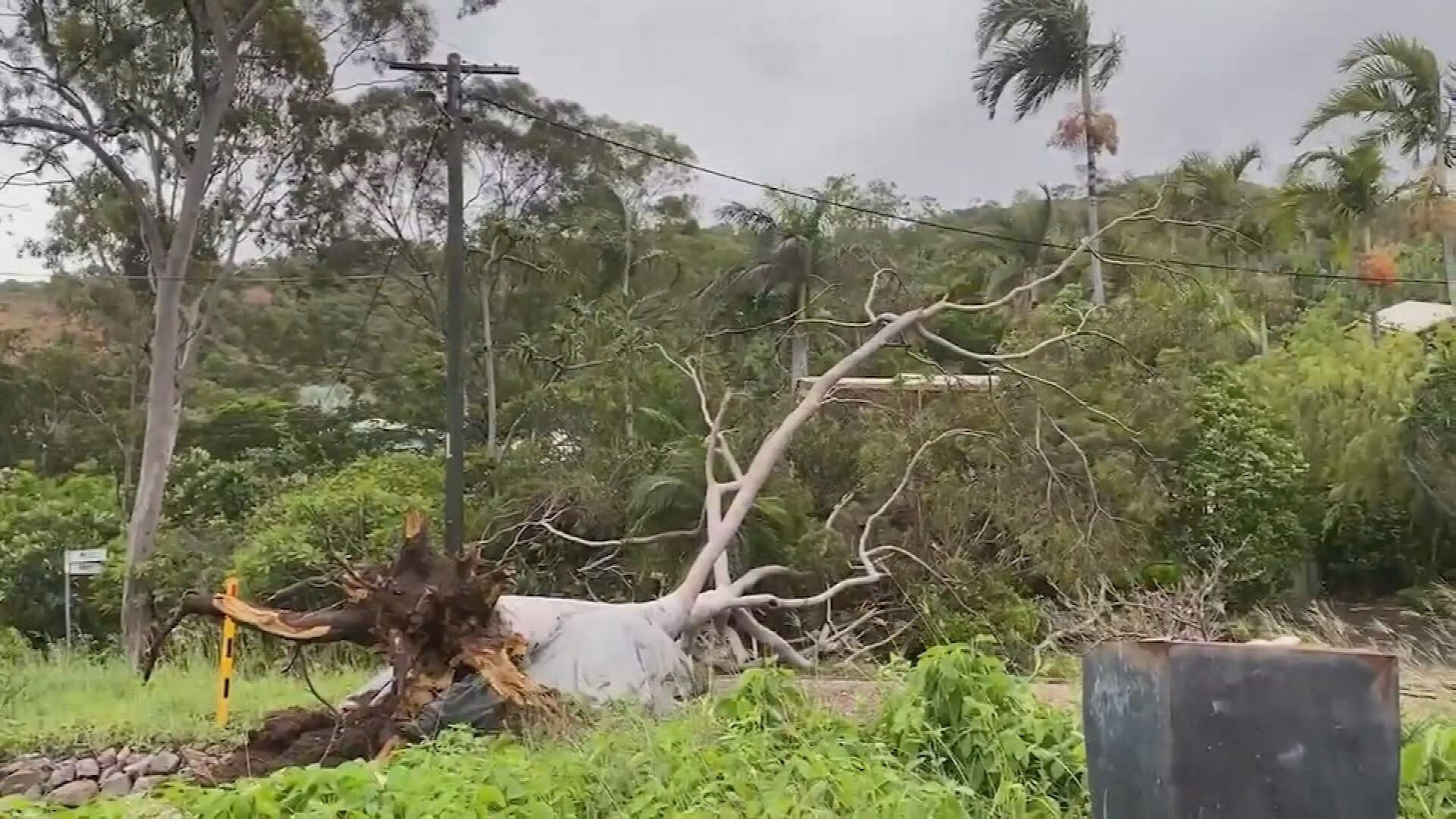 hundreds call for help, thousands without power after cyclone