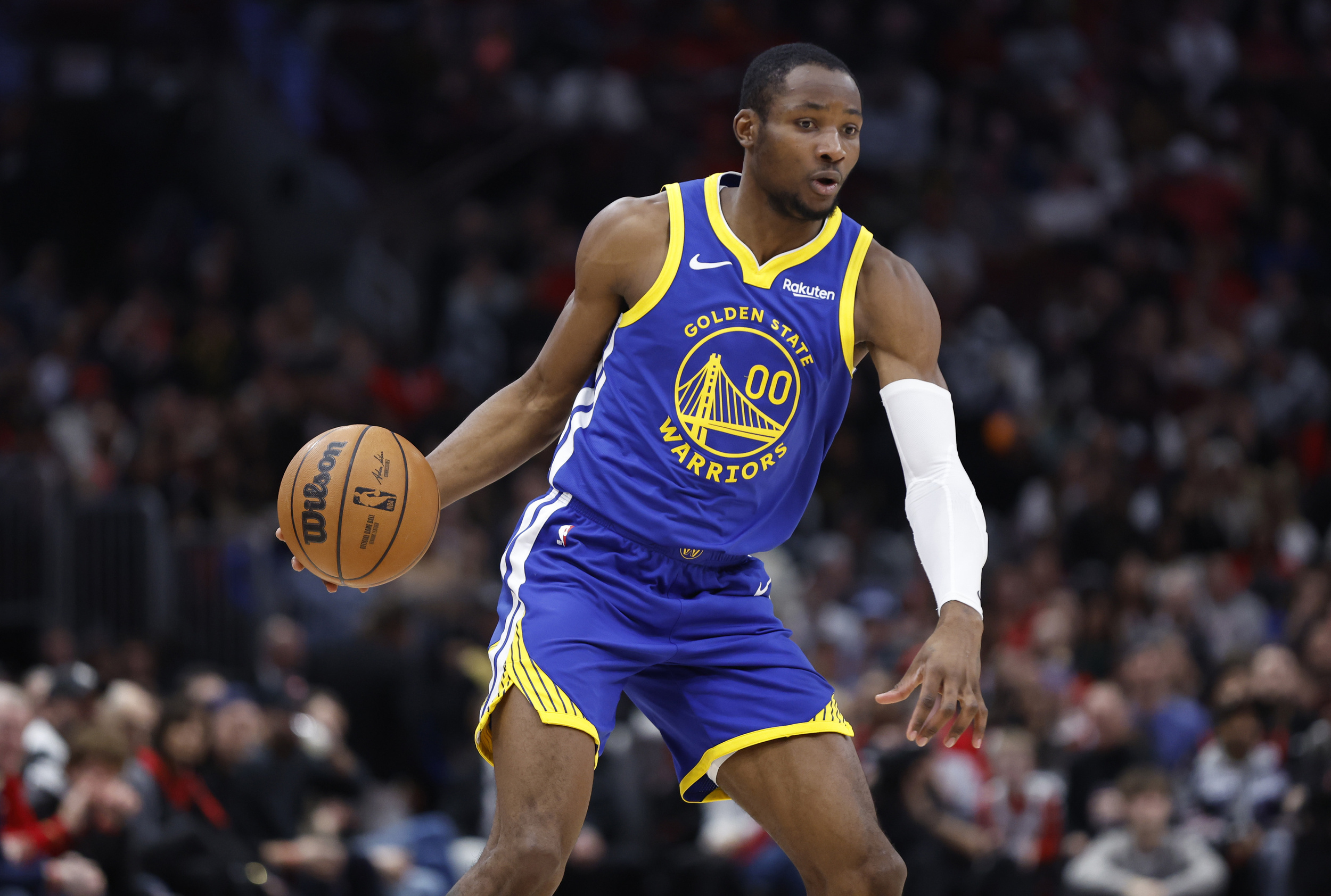 warriors 'reluctant' to trade surging young forward