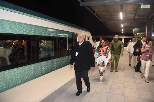 amlo posterga inauguración completa del tren maya para después de las elecciones