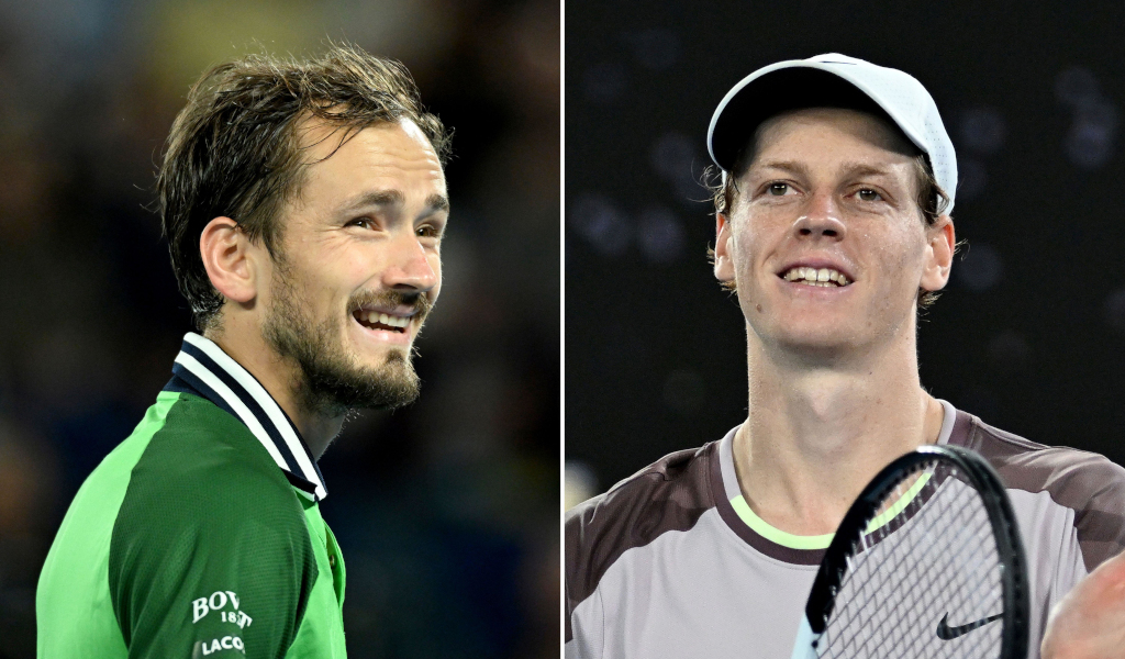 how many hours has daniil medvedev spent on court compared to jannik sinner, can he break carlos alcaraz’s record?