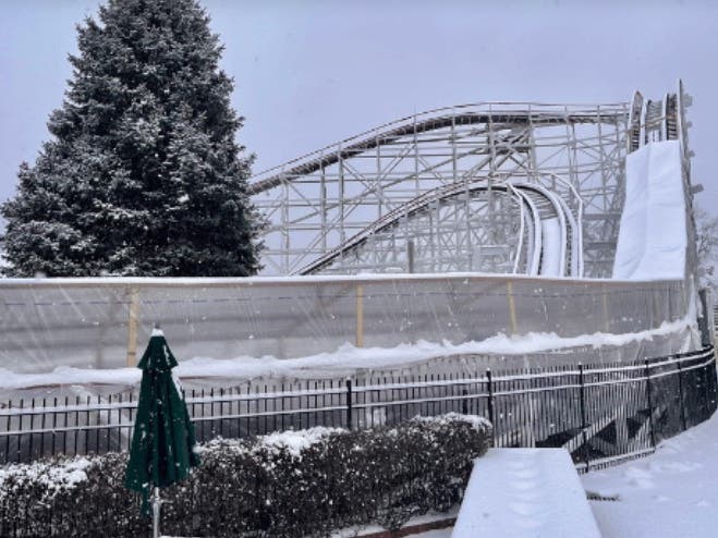 Kennywood In Winter: Amusement Park Prepares For 2024 Season