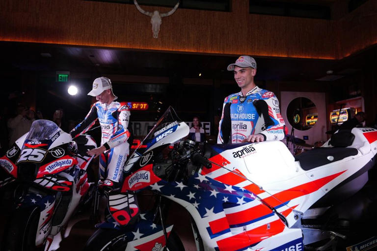 Trackhouse Racing Uses Stars and Stripes Livery for Moto GP Entry