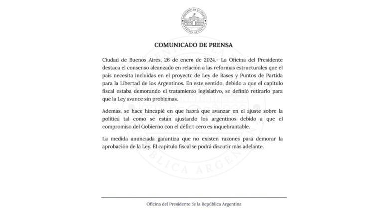 Los puntos que salen del debate: Ganancias, retenciones, jubilaciones, blanqueo, moratoria y bienes personales