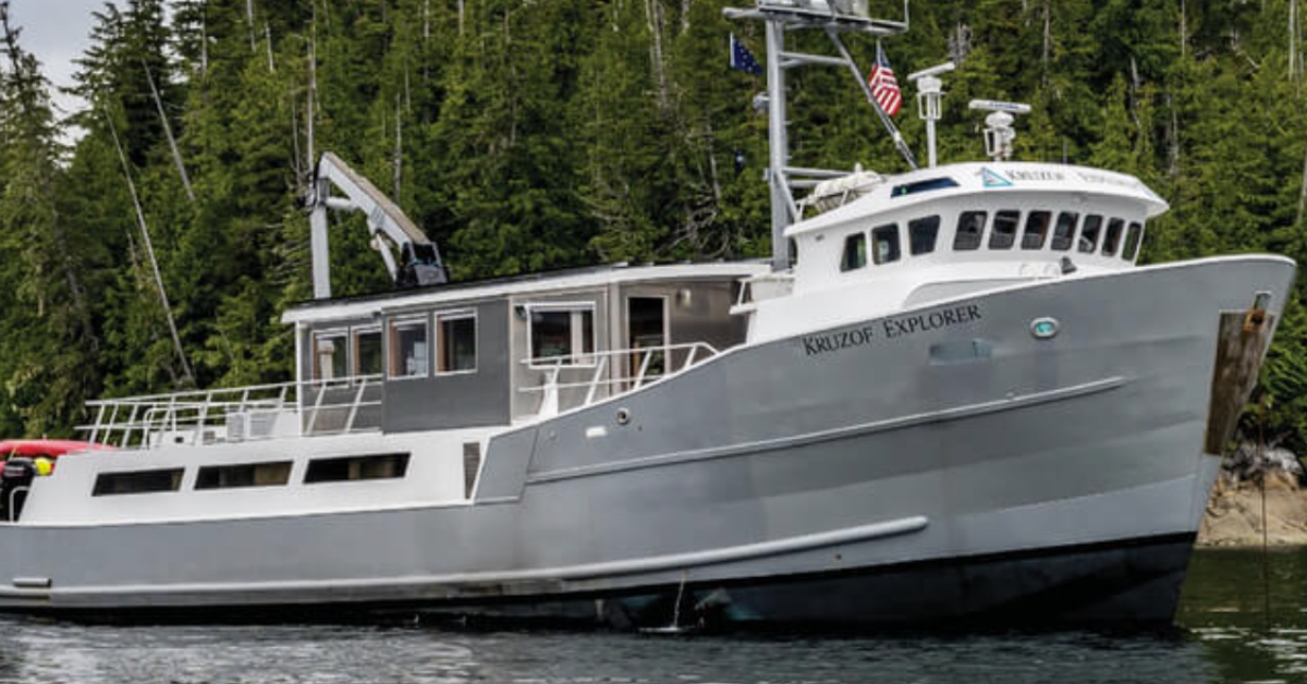 <p> For a much smaller, more intimate cruising experience, book a stay on the Kruzof Explorer from Alaskan Dream Cruises. This former Bering Sea crab fishing boat only hosts 12 passengers in luxurious, cozy rooms. </p> <p> Another perk of the Kruzof is the boat’s ability to get to remote, hard-to-access waters. There are also speed boats, kayaks, and adventuring gear on board for further exploration. </p> <p>  <a href="https://financebuzz.com/money-moves-after-40?utm_source=msn&utm_medium=feed&synd_slide=4&synd_postid=15873&synd_backlink_title=Grow+Your+%24%24%3A+11+brilliant+ways+to+build+wealth+after+40&synd_backlink_position=4&synd_slug=money-moves-after-40"><b>Grow Your $$:</b> 11 brilliant ways to build wealth after 40</a>  </p>