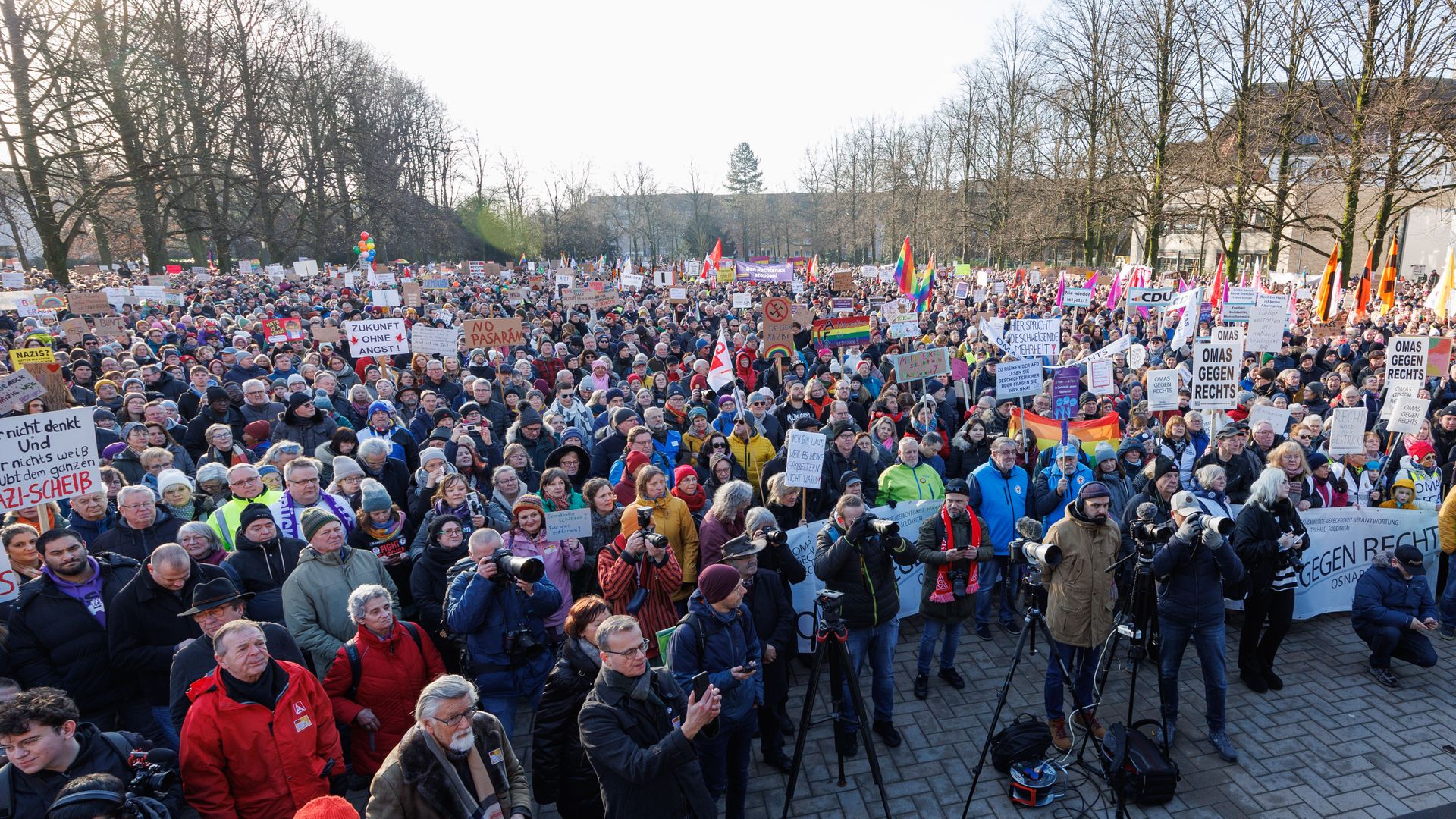 AfD / Rechtsextremismus / Deutschland: Zehntausende Bei Demonstrationen