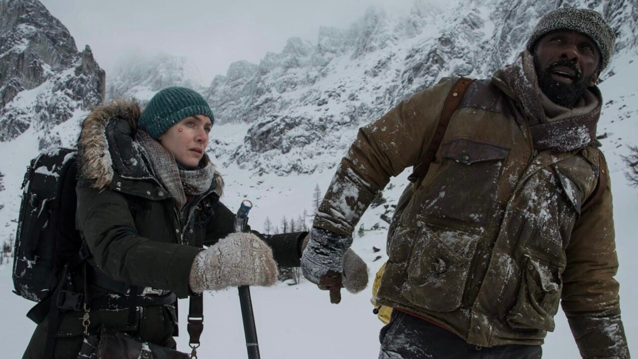 <p>This movie stars Kate Winslet and Idris Elba as two plane crash survivors who must face the snowy elements to survive. They rely on one another as they trek across the mountainous terrain in freezing temperatures and eventually form an unbreakable bond. The struggles of winter can tear people apart or bring them closer than they thought possible.</p>