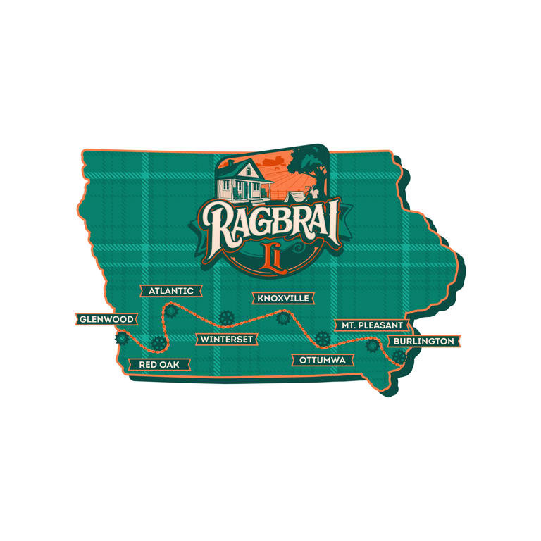 What to know about the towns on RAGBRAI's 2024 journey through southern