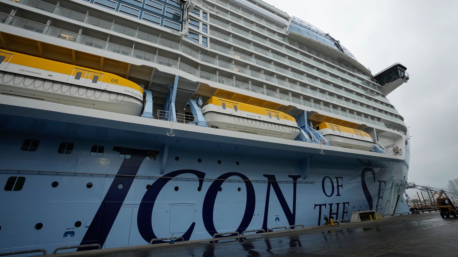 inside the world's largest cruise ship as it sets sail