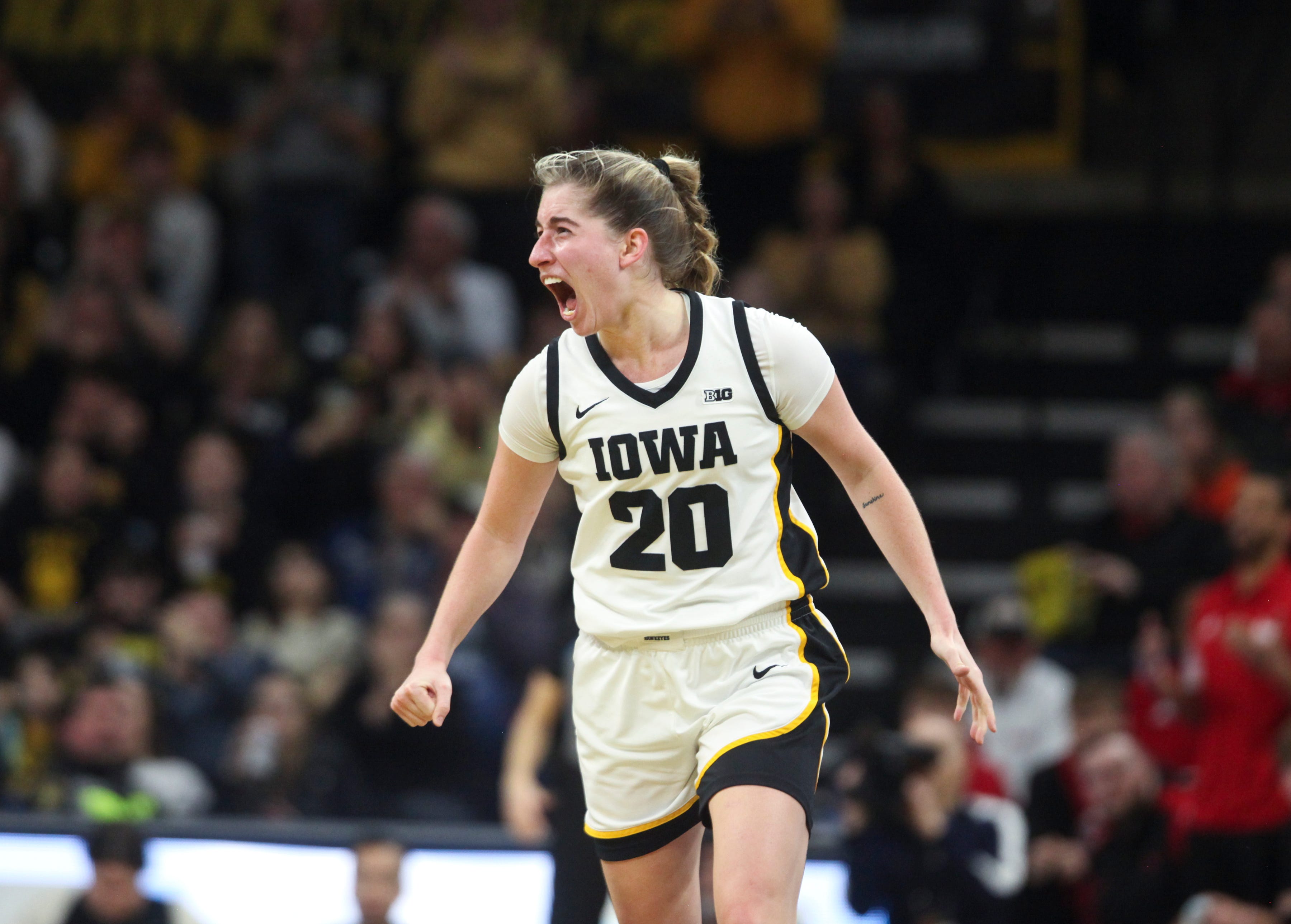 Social Media Reacts As No. 5 Iowa Women's Basketball Flexes Muscles In ...