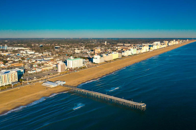 Recovery efforts underway after car plunges off fishing pier