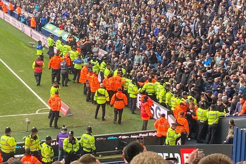 West Brom V Wolves Marred By Crowd Trouble As Two Arrests Made And Fan ...