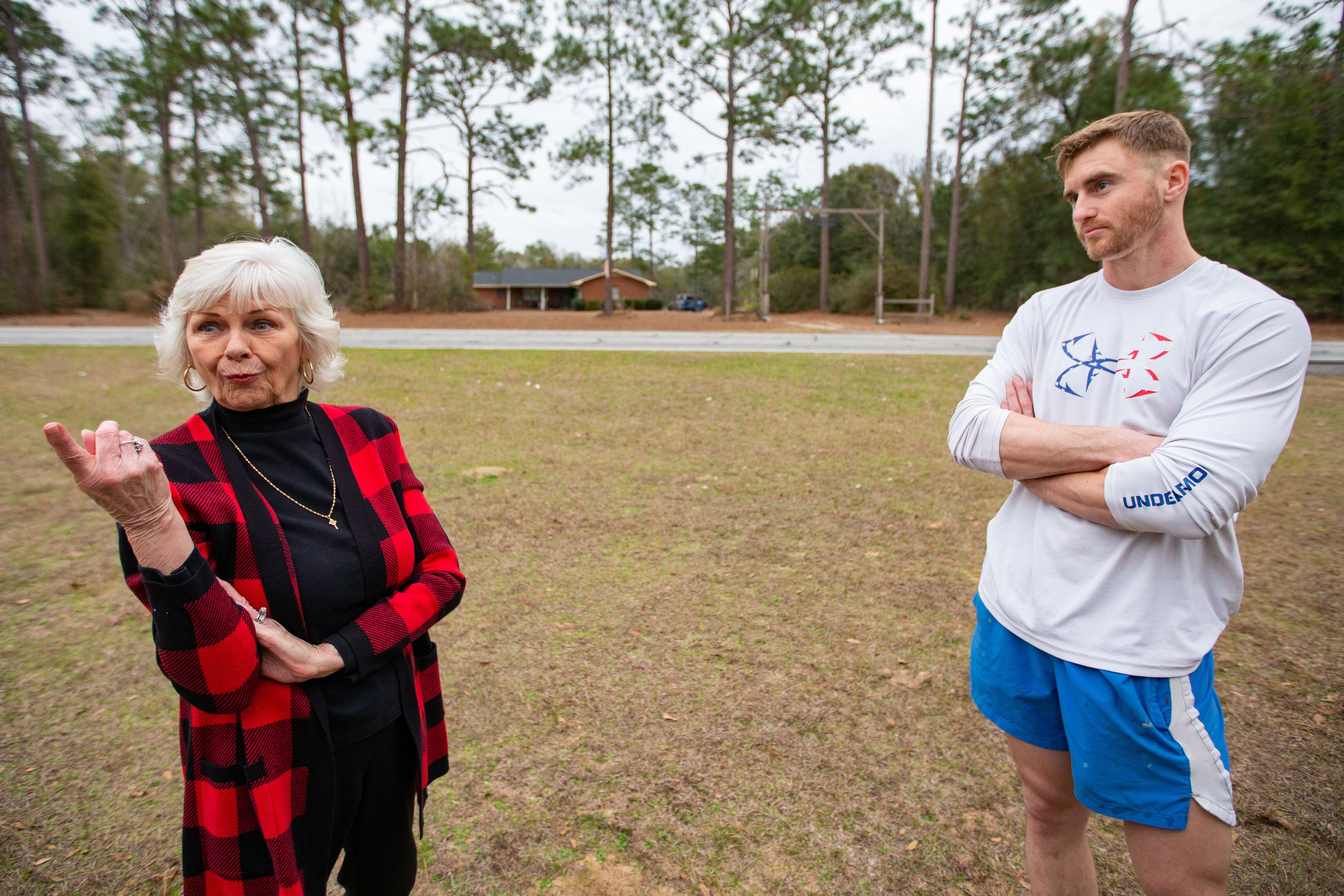 small town residents unite to fight a common enemy: a huge monkey farm