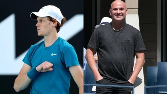 Australian Open Hero Jannik Sinner Triggers Andre Agassi’s ‘Soft Spot ...