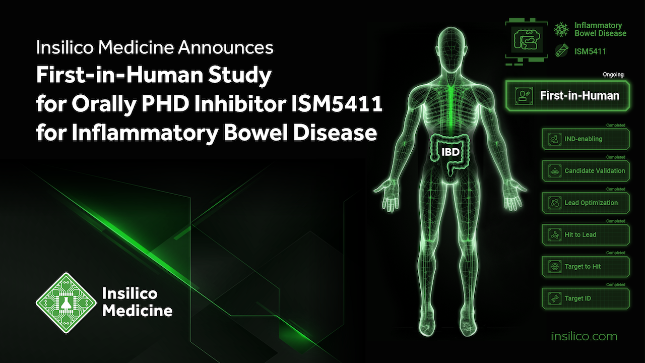 AI-designed Drug For Inflammatory Bowel Disease Enters Human Clinical ...