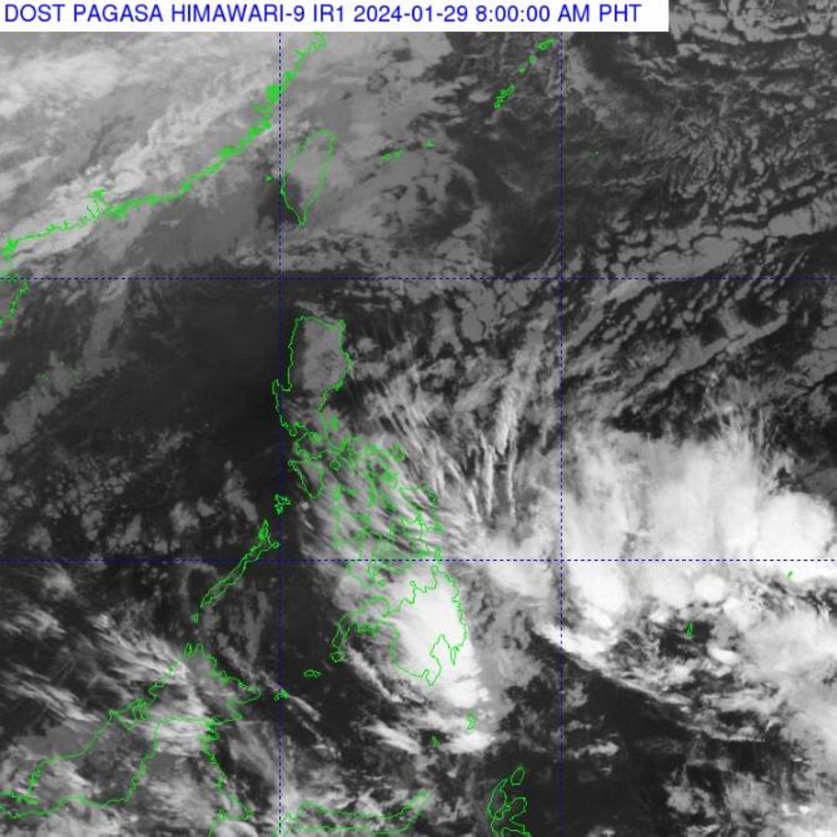 caraga, davao region to have rain showers, thunderstorms