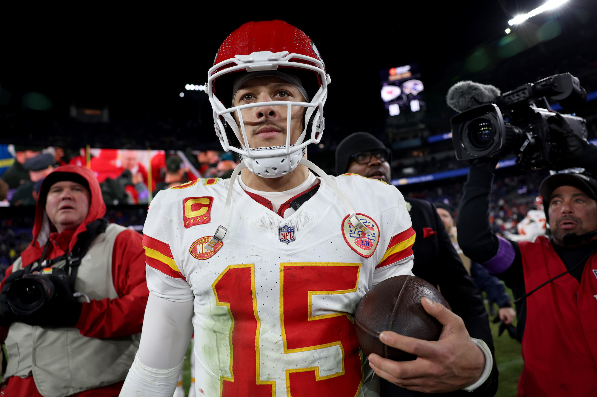 patrick mahomes says chiefs ‘not done yet’ after booking super bowl ticket