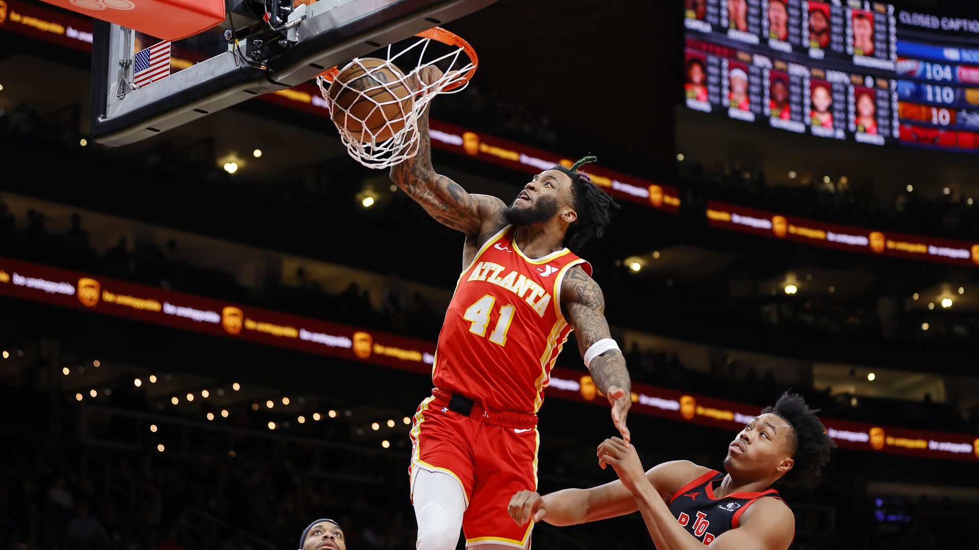 Hawks Defeat Raptors 126-125 After Last-second Tip From Saddiq Bey