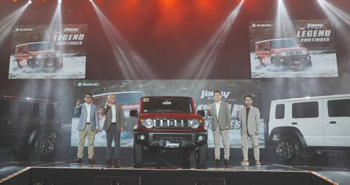 suzuki ph unveils new jimny 5-door with more off-road capability