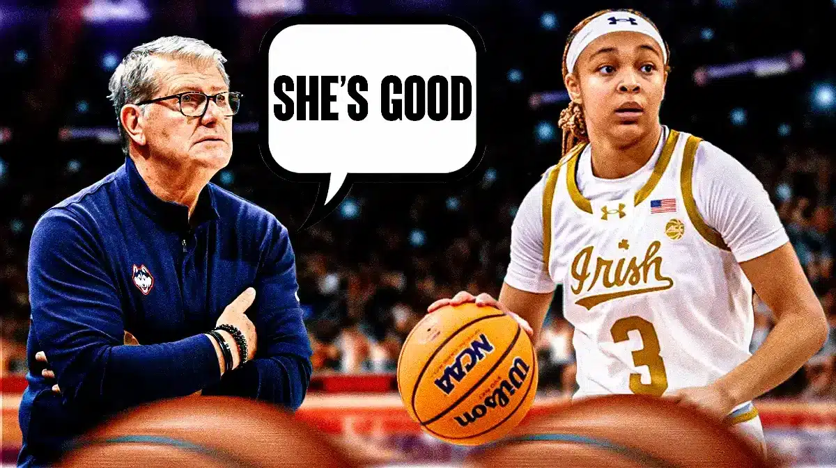 Geno Auriemma Drops Hannah Hidalgo Truth Bomb After Notre Dame Upsets UConn