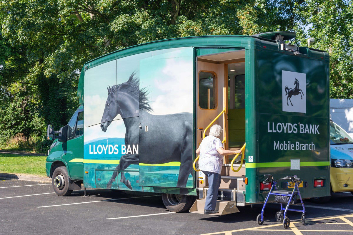 Lloyds to scrap mobile bank branches which help ‘as little as two ...
